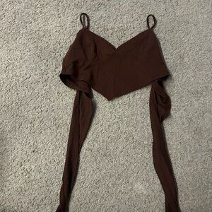 Brown shirt
